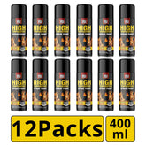 12X 151 Matt Black High Temp 650�C 400M Spray Paint